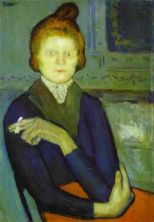 Haga click para ver la imagen ampliada woman with a cigarette 1901.jpg